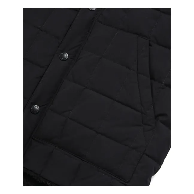 Chaqueta sin mangas Mountain Unisex Reversible | Negro