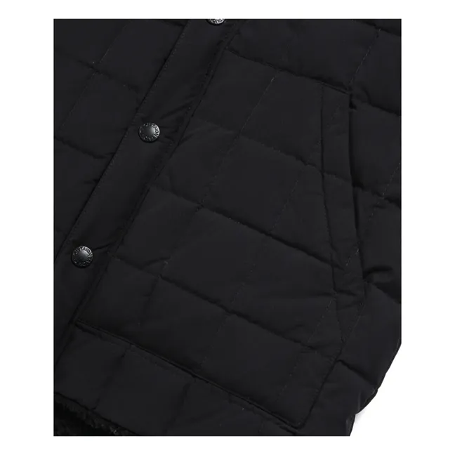 Mountain Unisex Reversible Sleeveless Jacket | Black