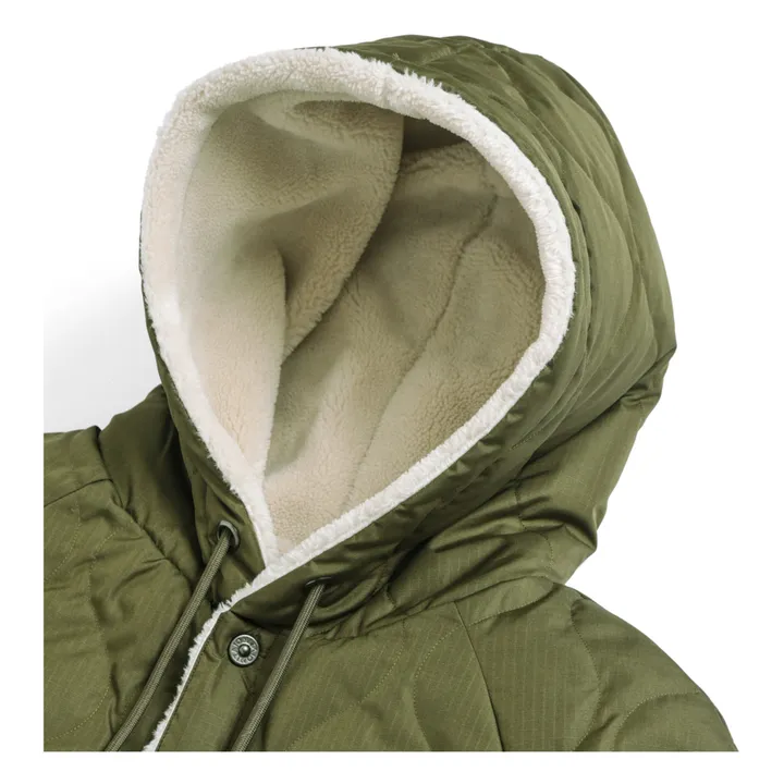 Cape Matelassée Military Unisexe | Vert olive- Image produit n°1