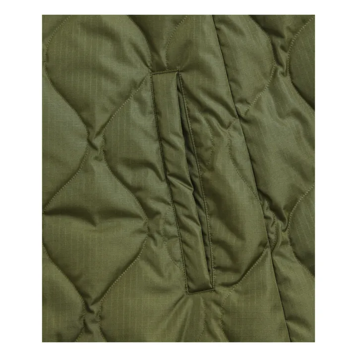 Cape Matelassée Military Unisexe | Vert olive- Image produit n°3