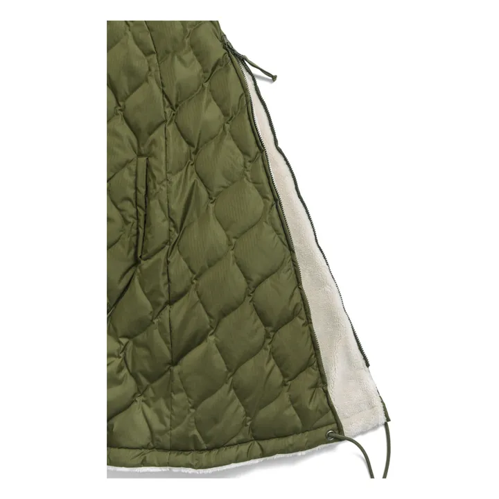 Cape Matelassée Military Unisexe | Vert olive- Image produit n°4