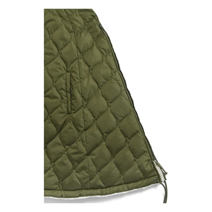 Cape Matelassée Military Unisexe | Vert olive- Image produit n°5