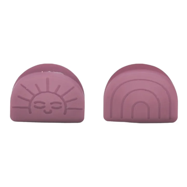 Set de 2 Pinces | Mauve- Image produit n°0