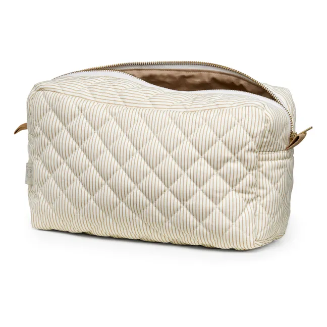 Trousse de toilette Stripes Camel