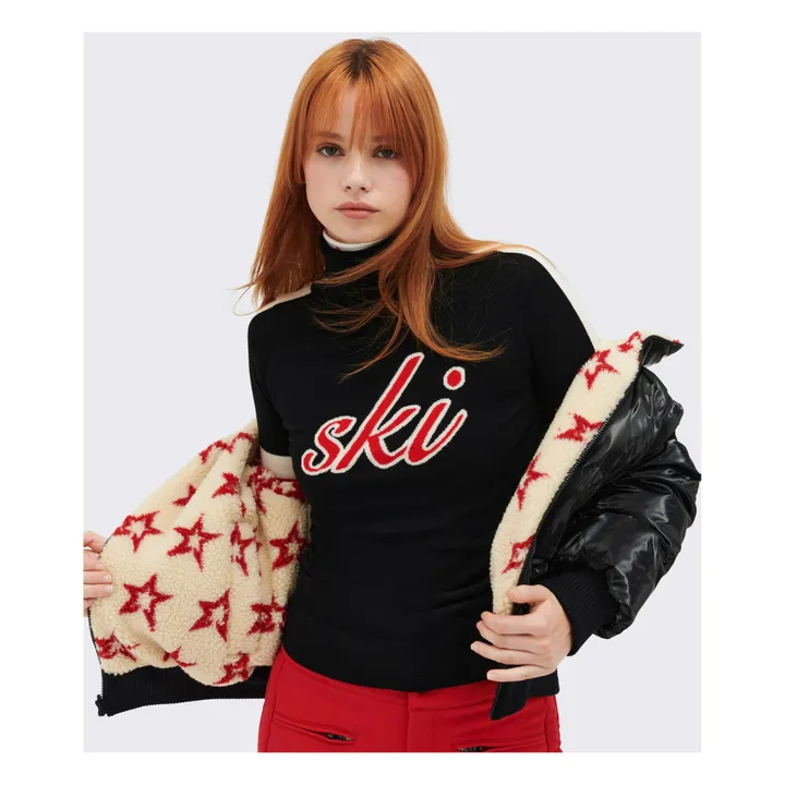 Veste de Ski Réversible | Noir- Image produit n°4