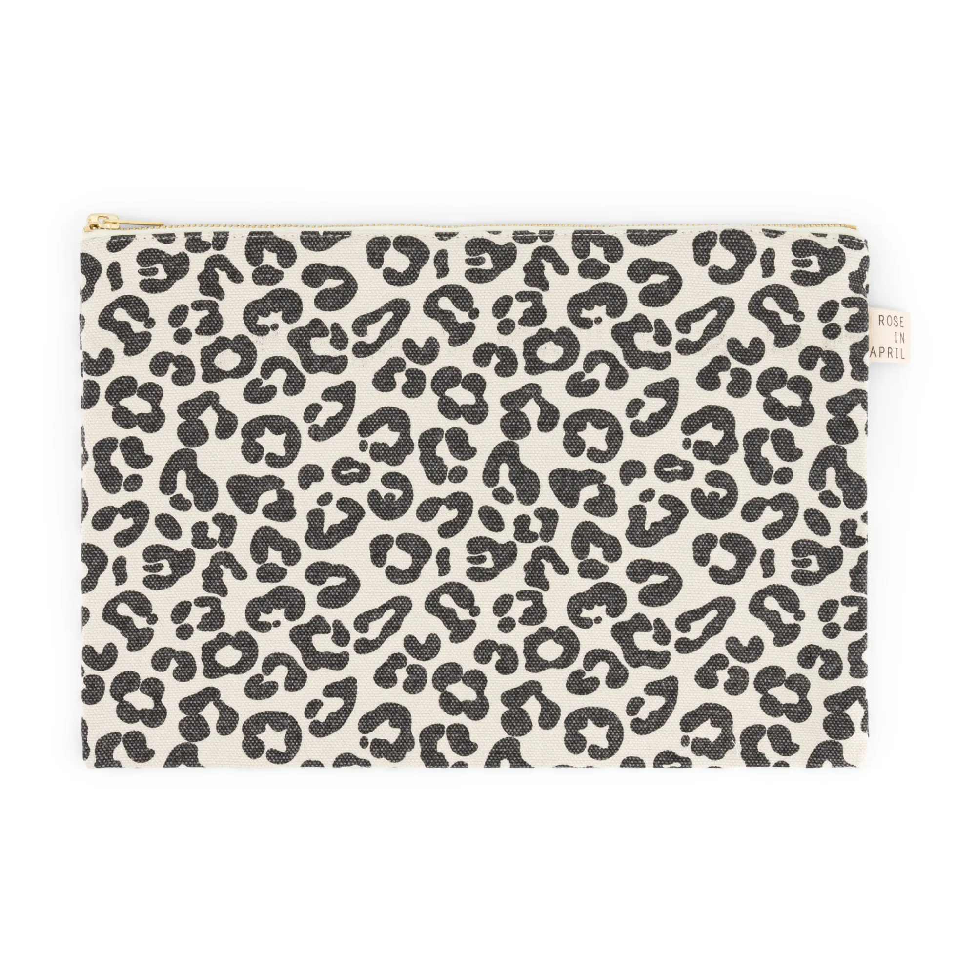Rose In April Oatmeal Lili Graou Clutch Bag
