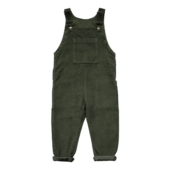 Wild & Free Corduroy Overalls | Green- Product image n°0