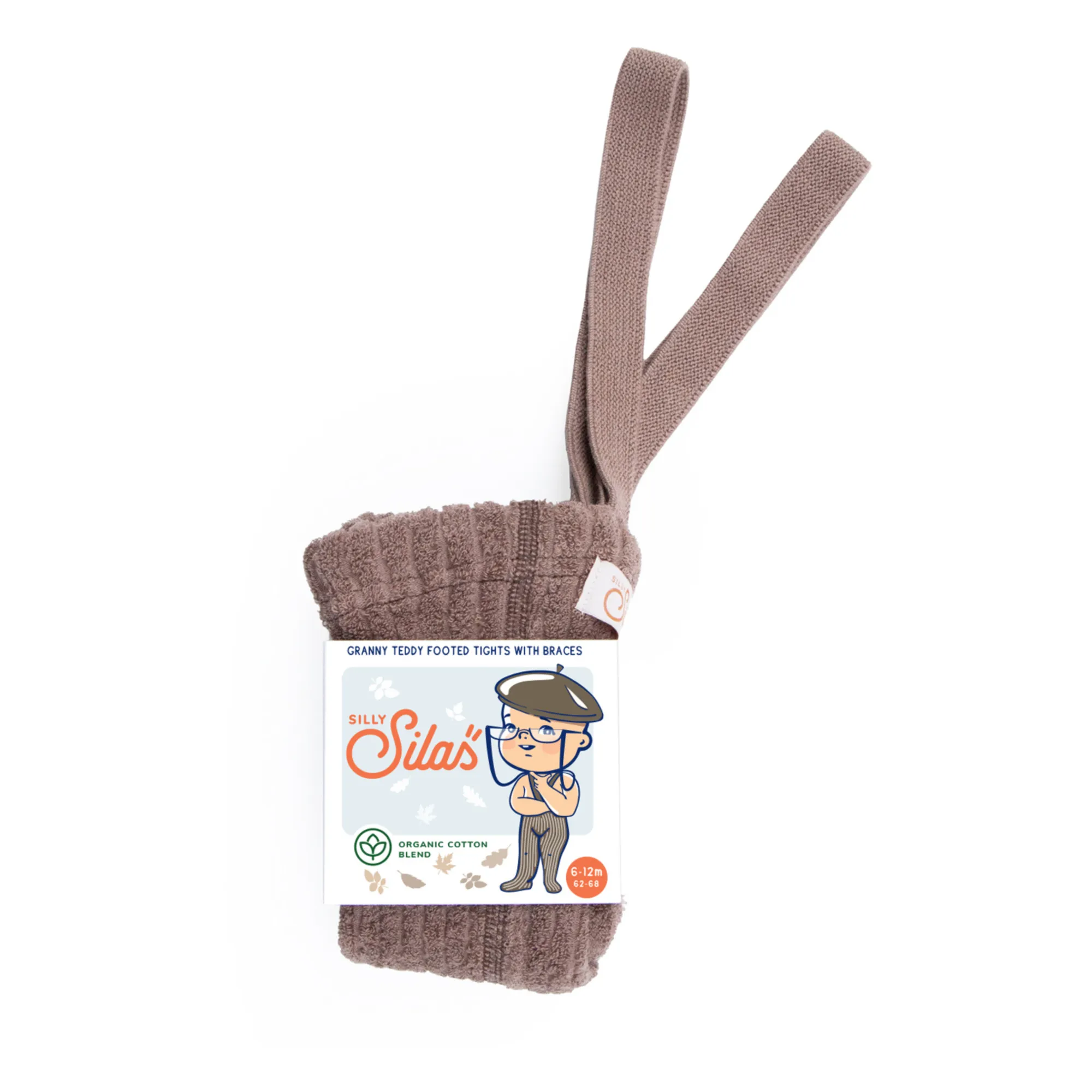 Silly Silas - Collants à Bretelles Coton Bio Eponge Granny Teddy (Silly Silas) - Couverture