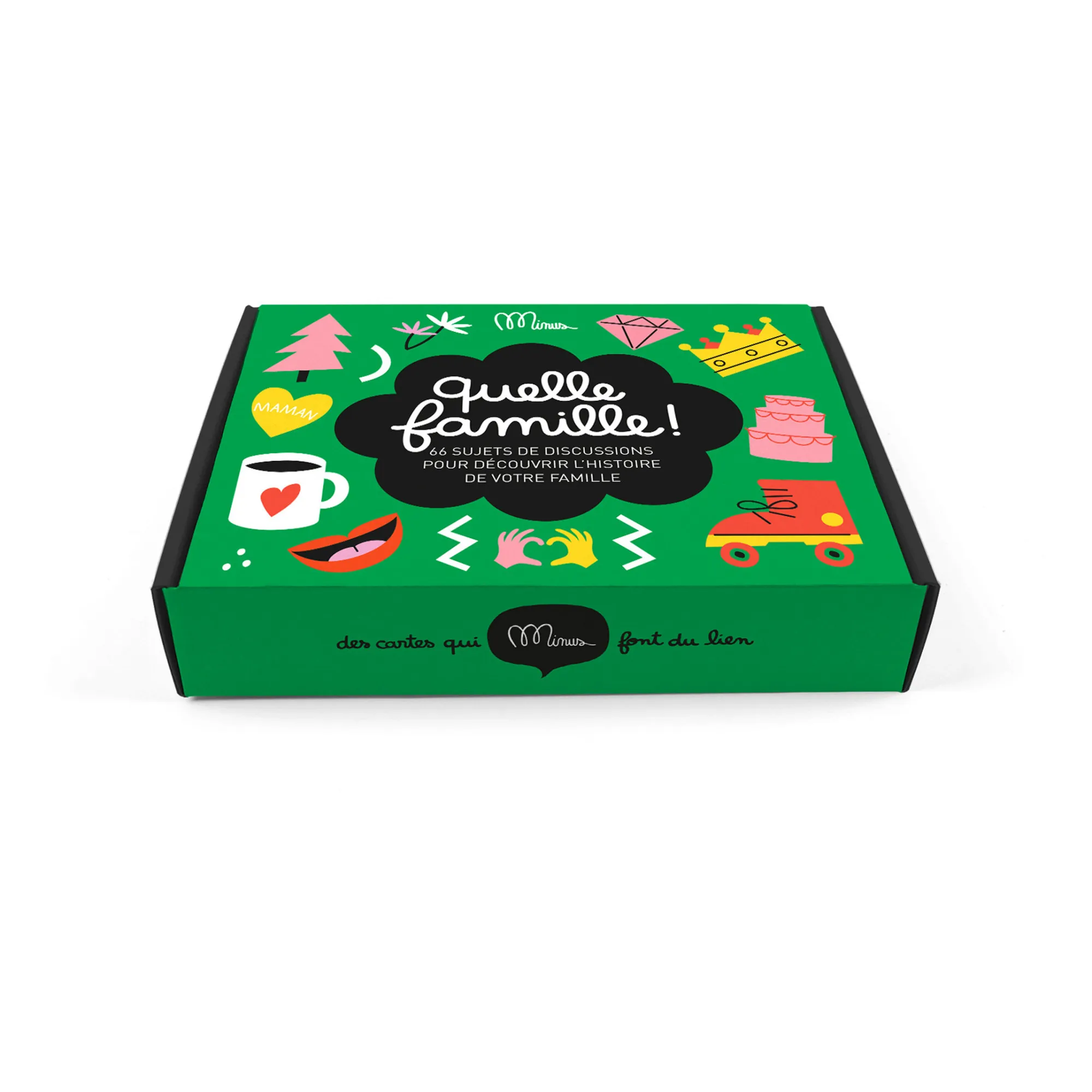 Minus Editions - Jeu en famille - Quelle famille ! (Minus Editions) - Couverture