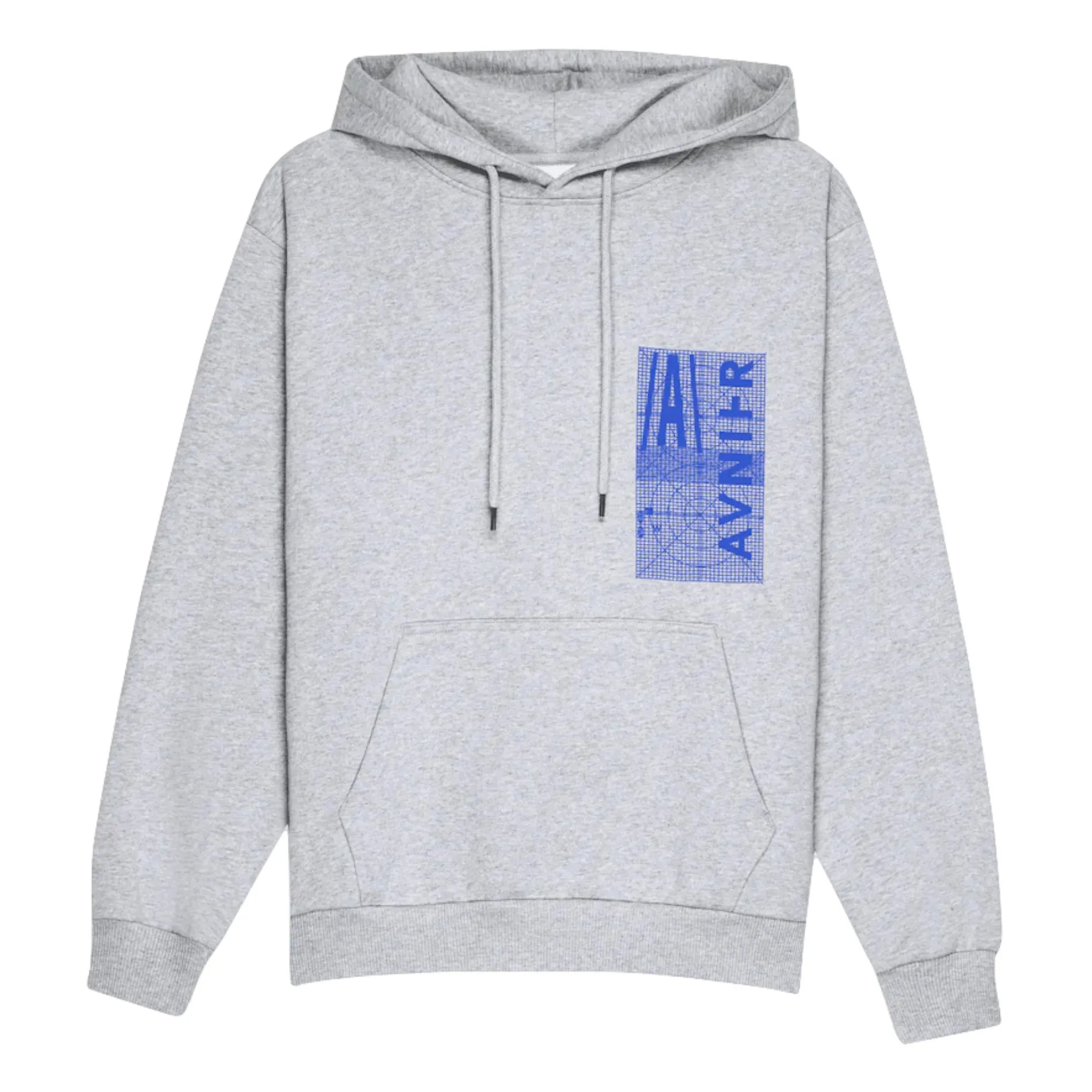 Avnier Light Grey Hoodie Onset Mire Organic Cotton