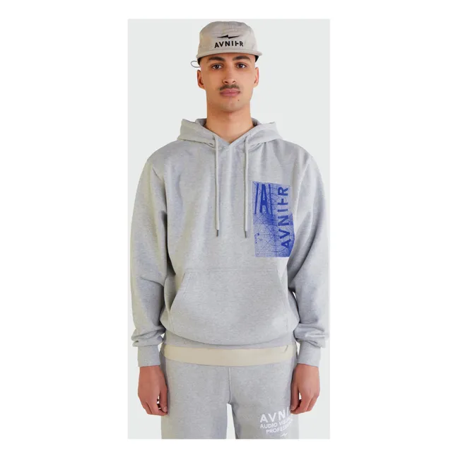 Sudadera con capucha Onset Mire Algodón orgánico | Gris Claro