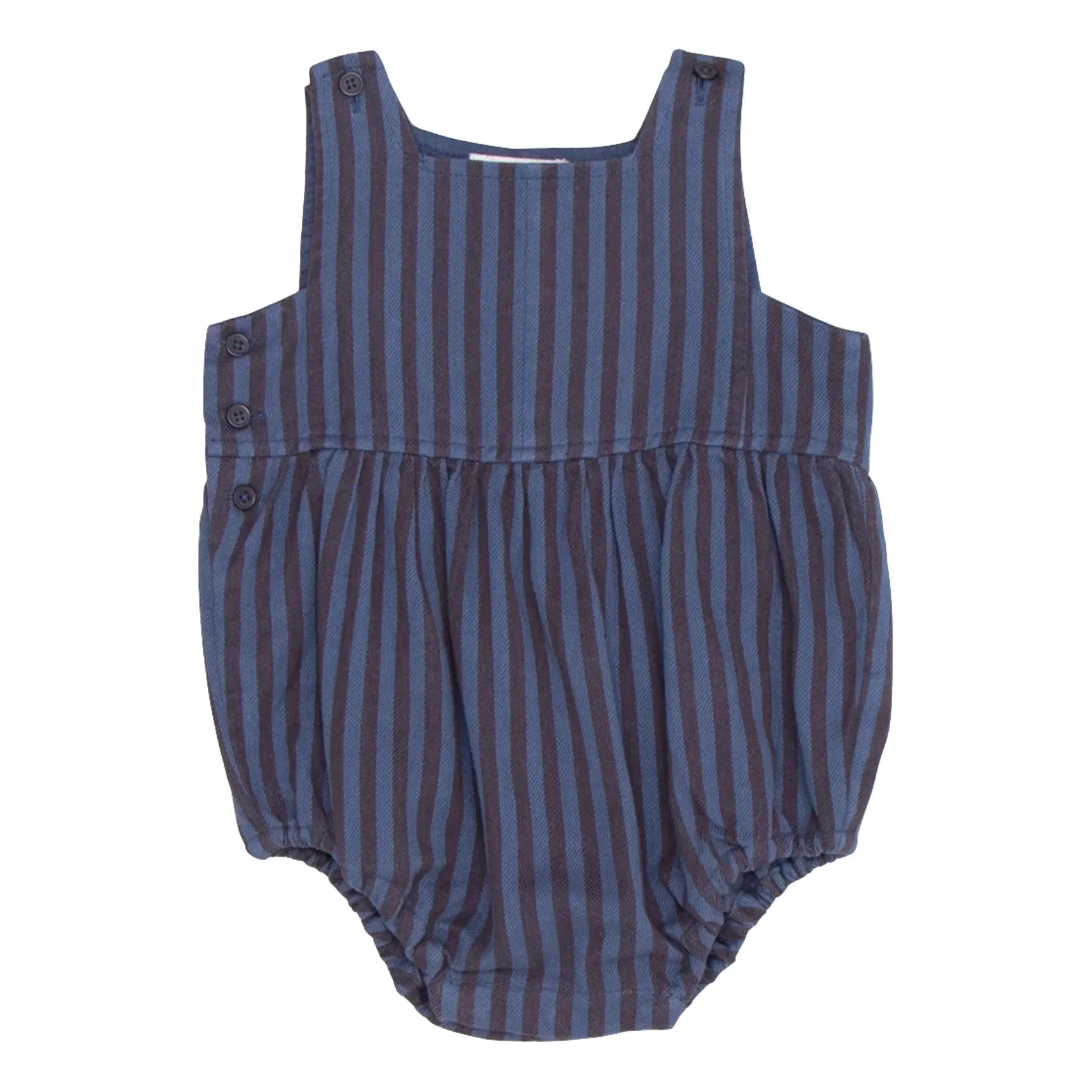 Caramel Blue Milleraies Windsor Velvet Romper