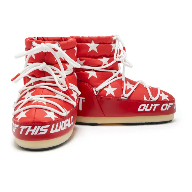 Moon Boot Light Low Stars | Rouge