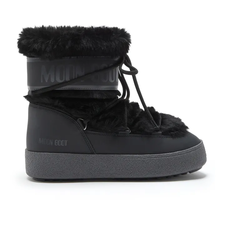 Bottes Ltrack Fausse Fourrure Imperméables | Noir- Image produit n°0