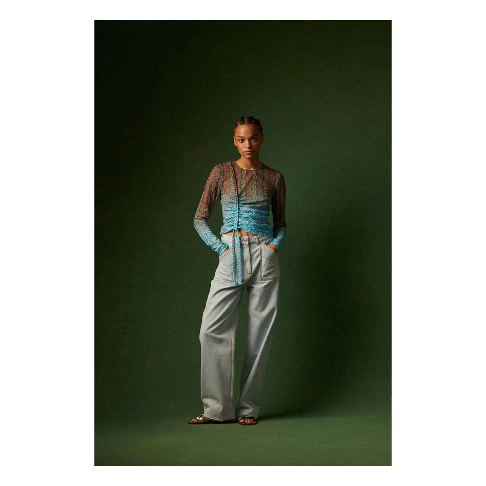 Tressé Blue Top Tijo