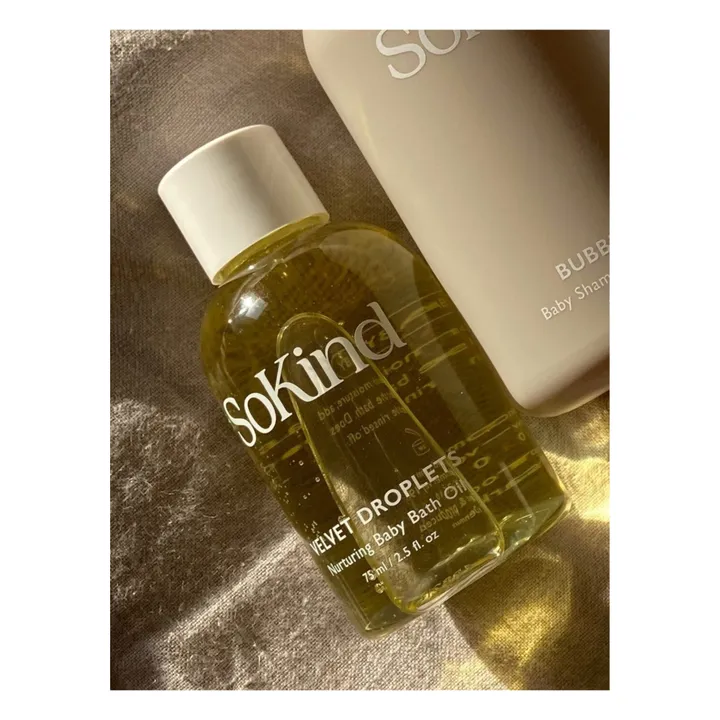 Aceite de baño para bebé Velvet Droplets - 75 ml- Imagen del producto n°0