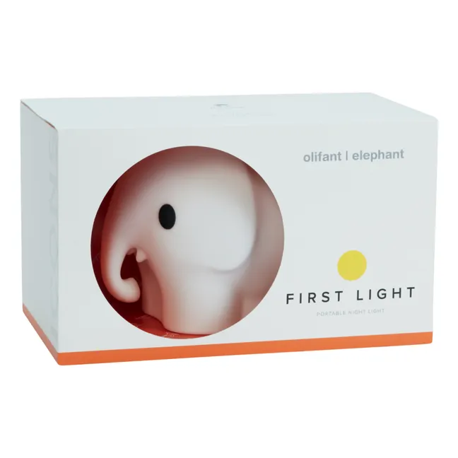 Elephant nightlight in soft silicone