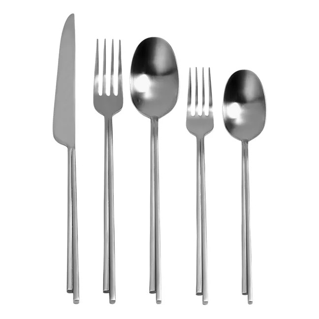 5-piece cutlery set, Kelly Wresler | Silver