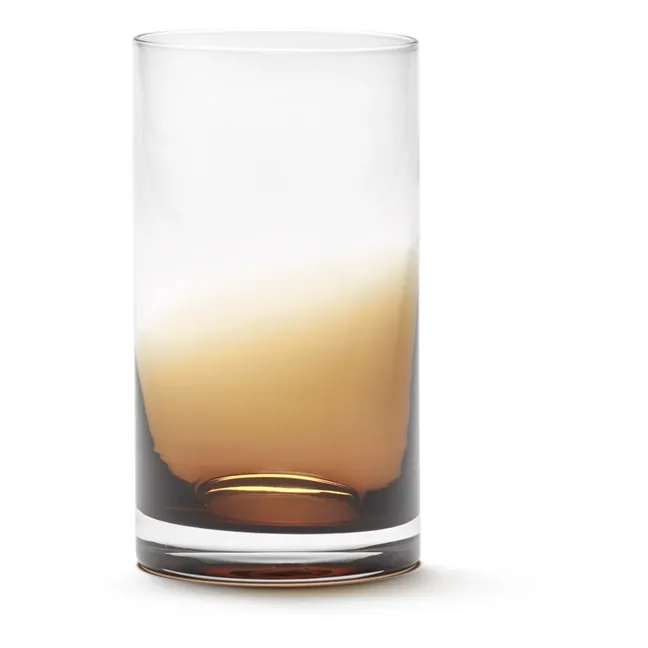 Zuma glasses, Kelly Wresler - Set of 4 | Amber