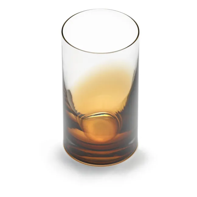 Zuma glasses, Kelly Wresler - Set of 4 | Amber