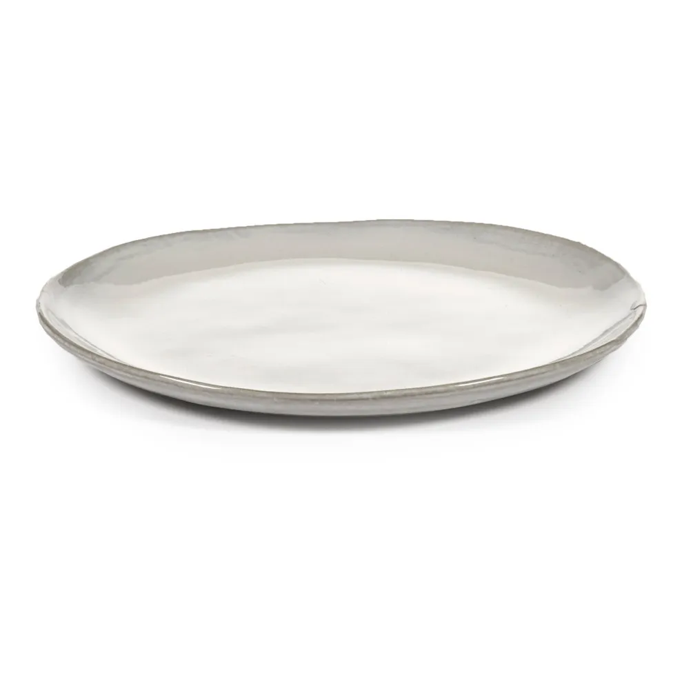 Serax Women's Off-White Plates La Mère - Set Of 2