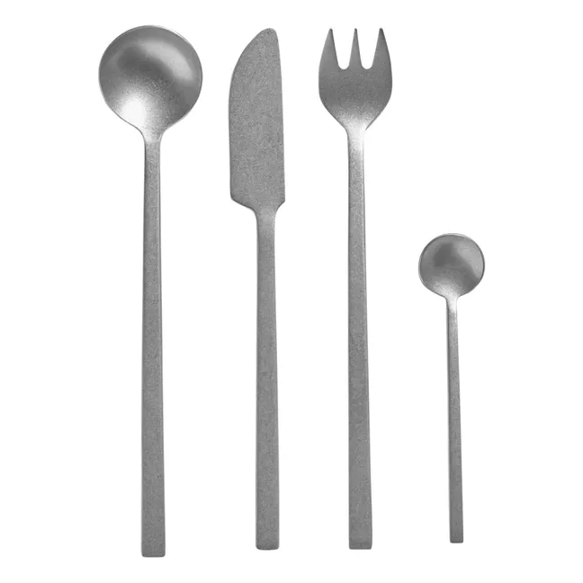 24-piece cutlery La mère | Silver