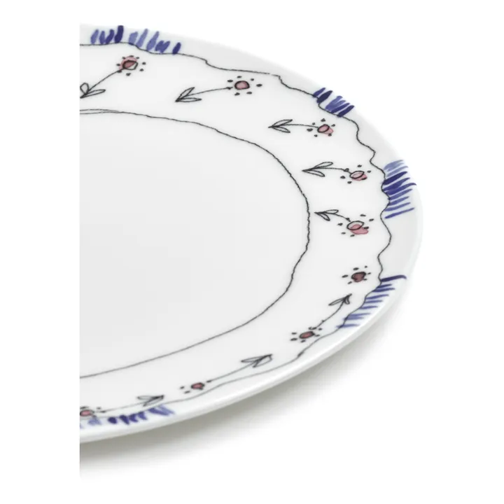 Anemone plates, Serax for Marni - Set of 2 | Milk- Product image n°3