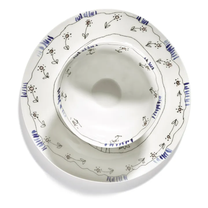 Bols Anemone, Serax for Marni - Set de 2 | Milk- Image produit n°5