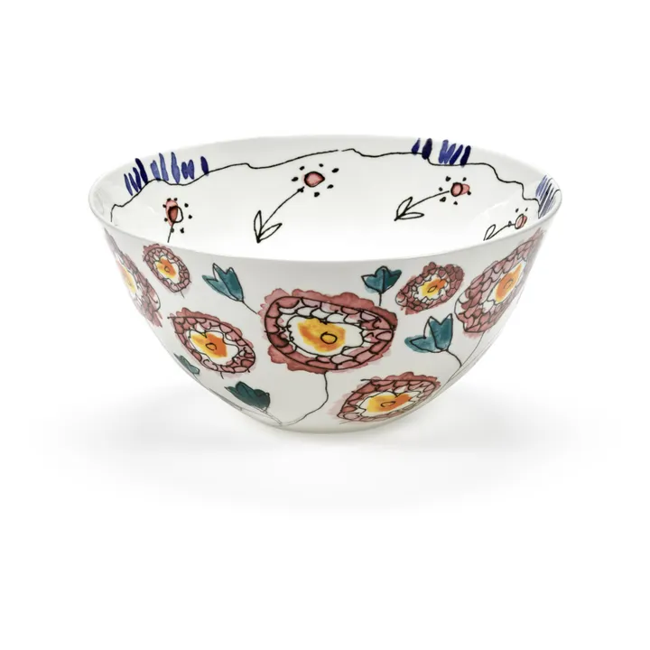 Anemone salad bowl, Serax for Marni | Milk- Product image n°0