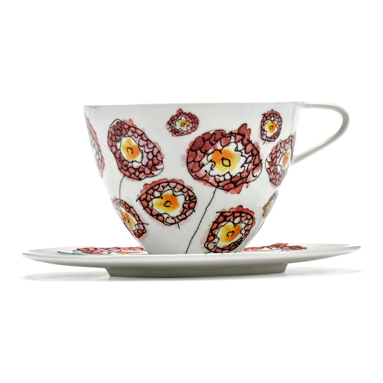Tasse et sous-tasse à Café Anemone, Serax for Marni - Set de 2 | Milk- Image produit n°2