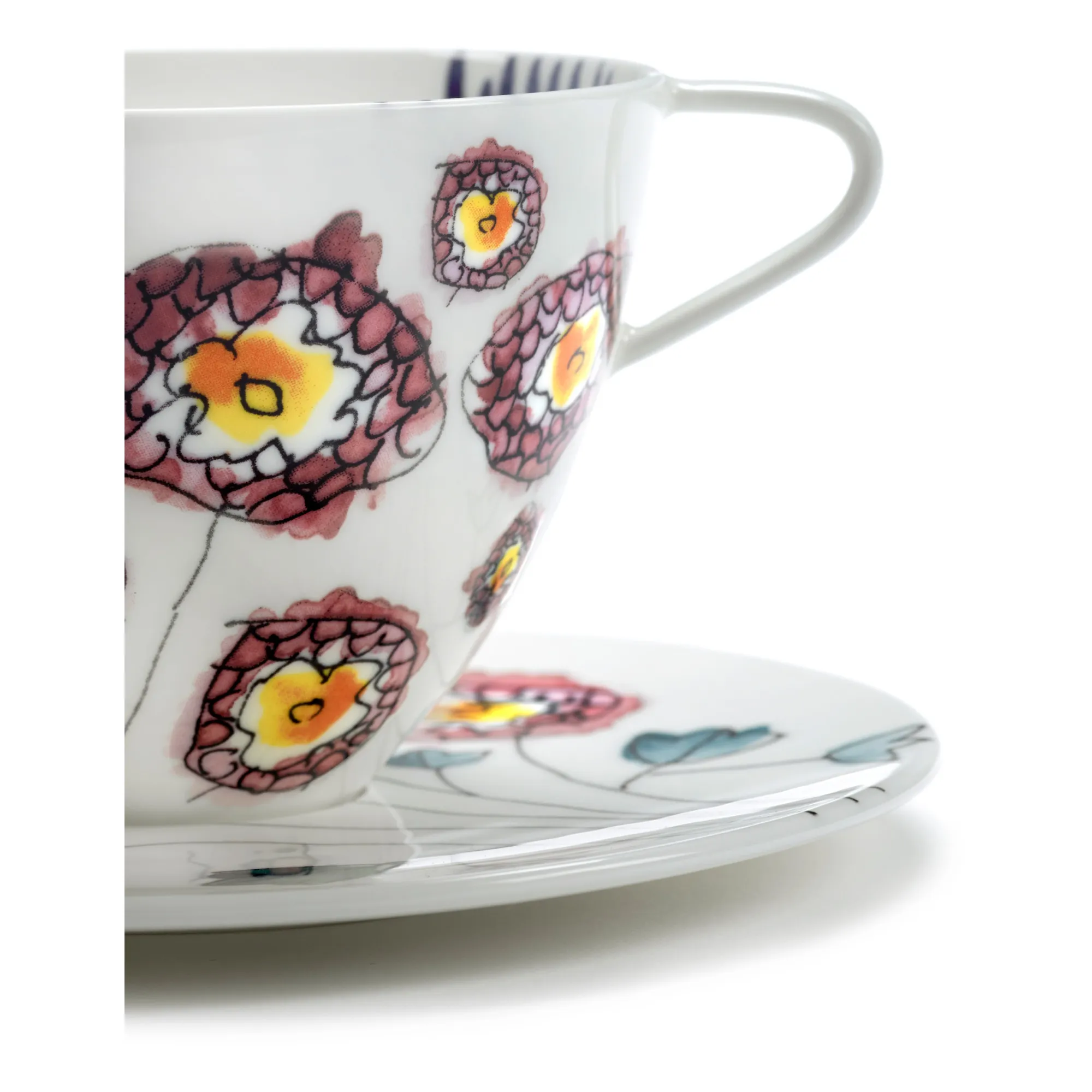 Tasse et sous-tasse à Café Anemone, Serax for Marni - Set de 2 | Milk- Image produit n°3