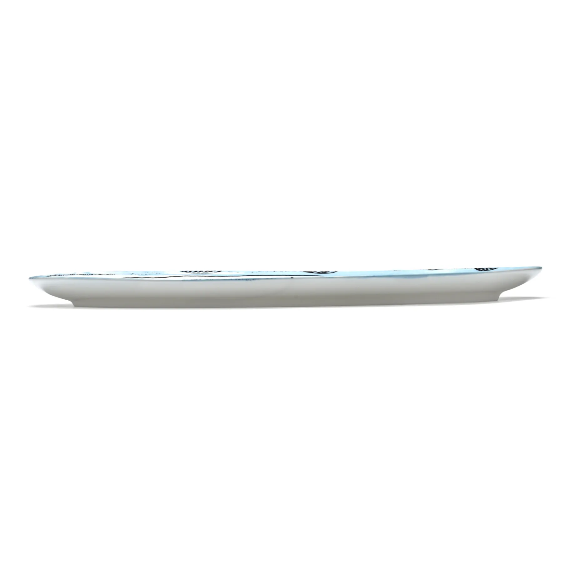 Plat oval Camelia, Serax for Marni | Aubergine- Image produit n°2