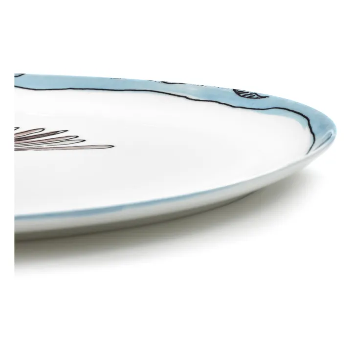Plat oval Camelia, Serax for Marni | Aubergine- Image produit n°4
