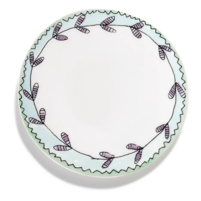 Serax Blossom Bread And Butter Plates Anemone, For Marni - Set Of 2