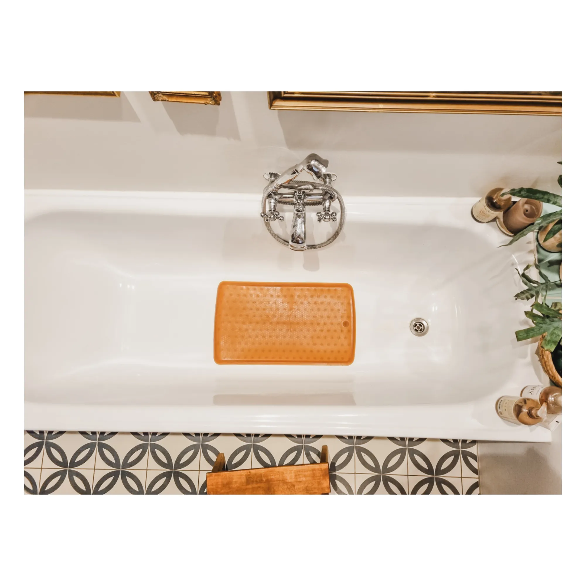 Hevea - Tapis de bain anti-dérapant en caoutchouc naturel (Hevea) - Image 2