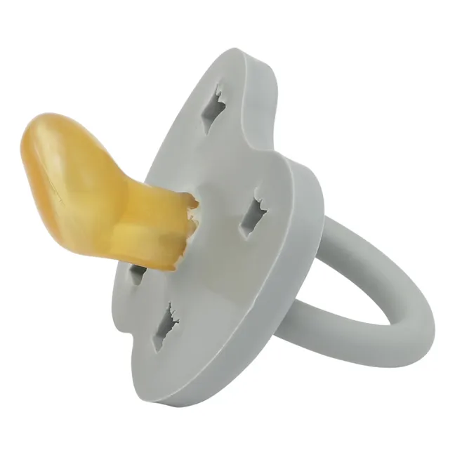 Tétine physiologique en caoutchouc naturel | Gris