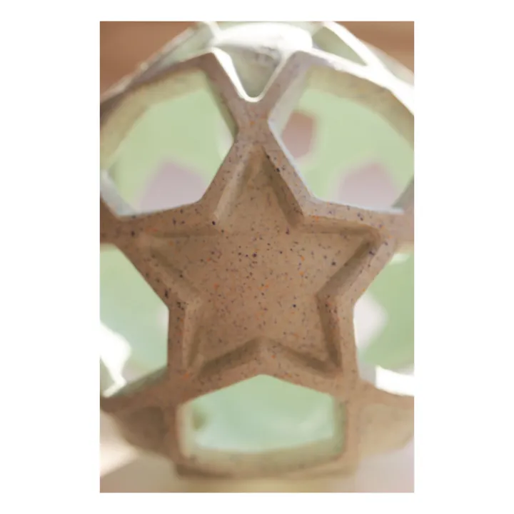 Palla a stella in caucciù naturale | Verde menta- Immagine del prodotto n°6