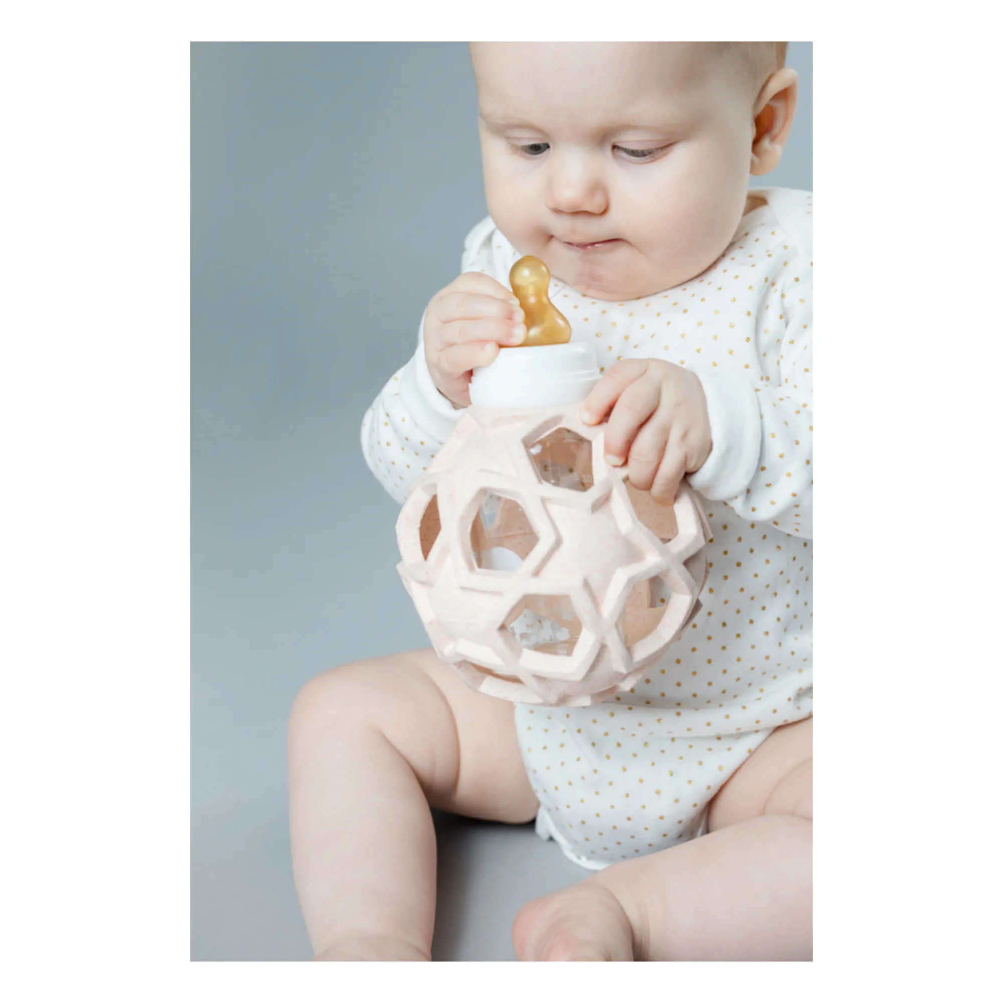 Star Ball and Baby Bottle | Peach- Product image n°1