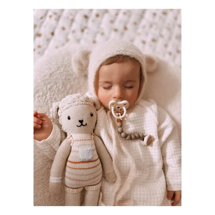 Tétines physiologiques en caoutchouc naturel - Lot de 2 | Beige- Image produit n°5