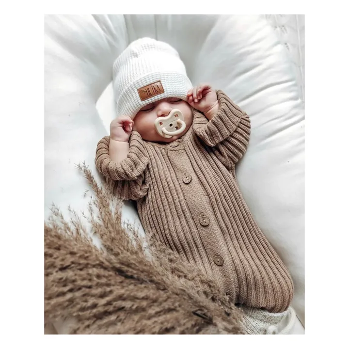 Tétine physiologique en caoutchouc naturel - Set de 2 | Blanc- Image produit n°4