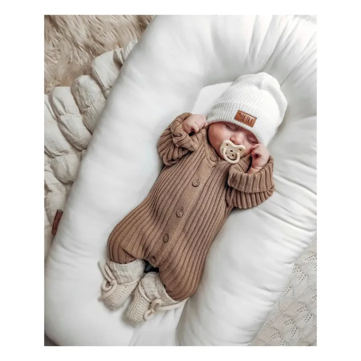 Tétine physiologique en caoutchouc naturel - Set de 2 | Blanc- Image produit n°5