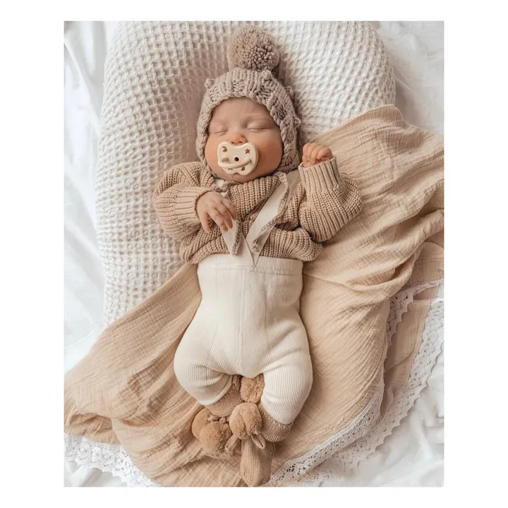 Tétine physiologique en caoutchouc naturel - Set de 2 | Bleu ciel- Image produit n°5