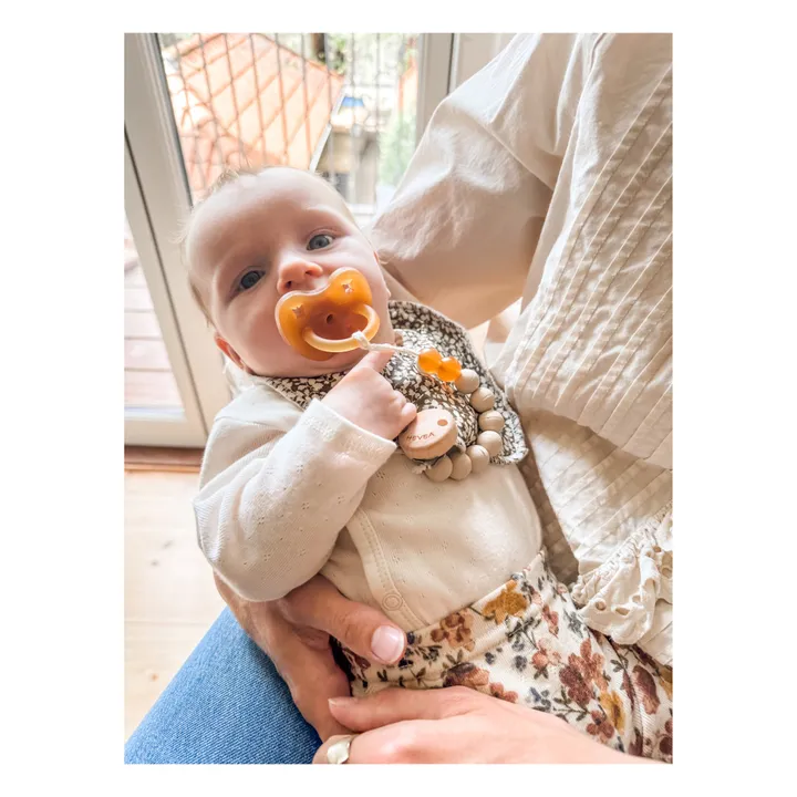 Tétines rondes en caoutchouc naturel - Lot de 2- Image produit n°1