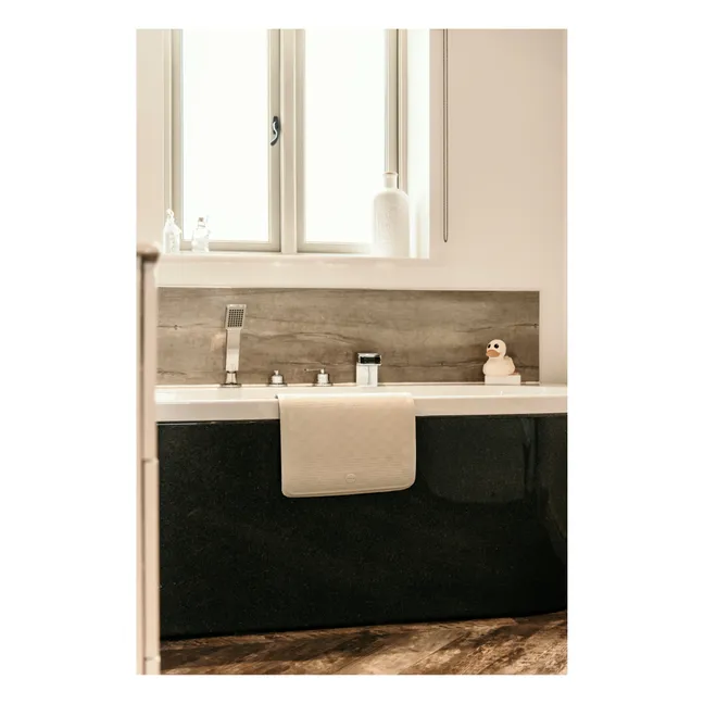 Natural Rubber Non-slip Bath Mat | Light grey