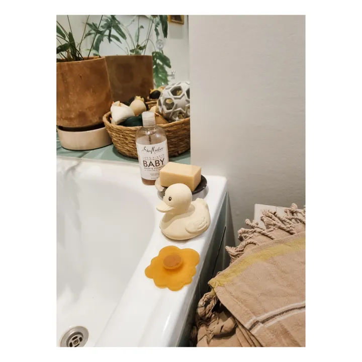 Upcycled Bath Toy - Duck | Sand- Product image n°1