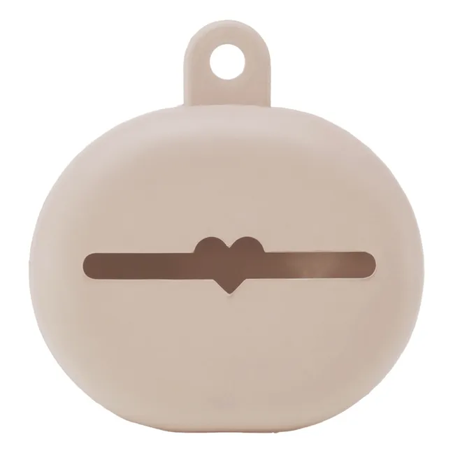 Funda de chupete de caucho natural | Beige