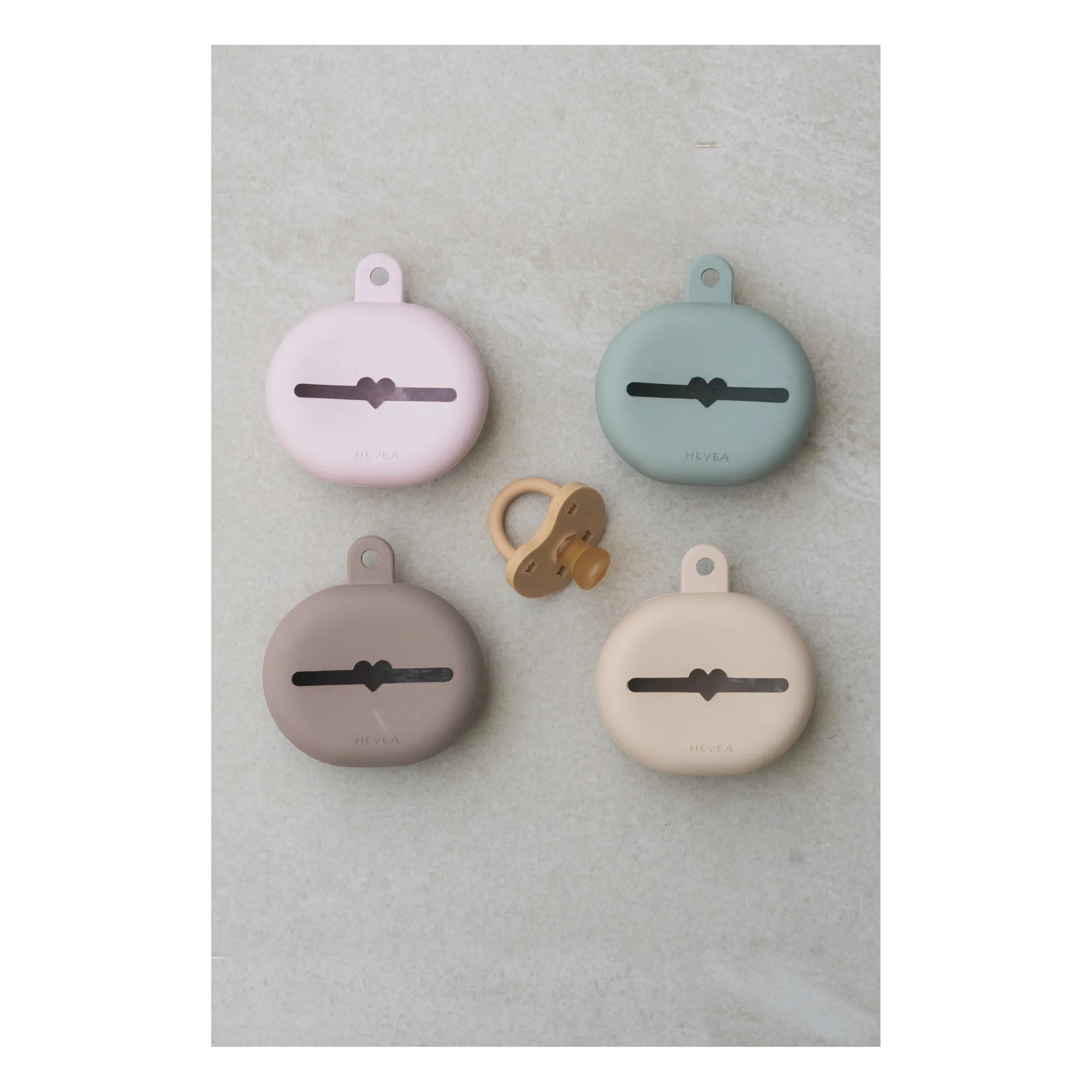 Etui à tétine en caoutchouc naturel | Terracotta- Image produit n°5