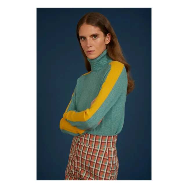 Tree Cashmere Sweater | Blue