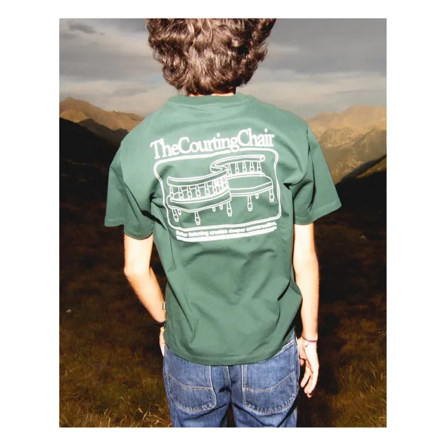 Courting Chair T-shirt | Dark green