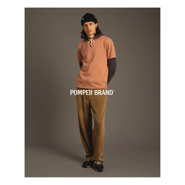 Lobster Monogram T-Shirt | Apricot